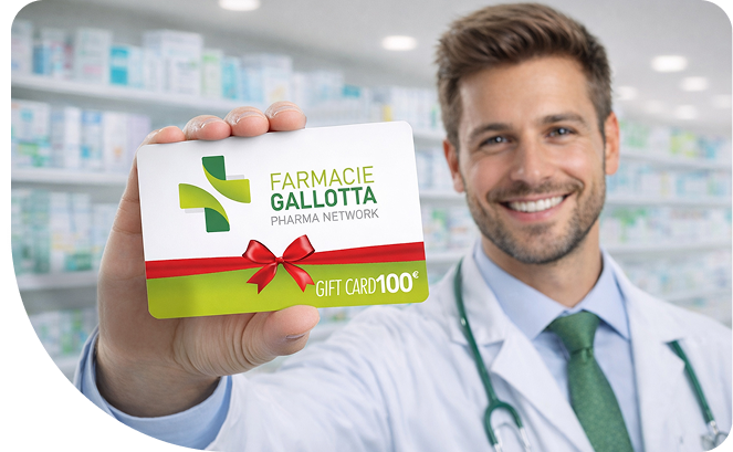 Scopri la Gift Card Farmacie Gallotta